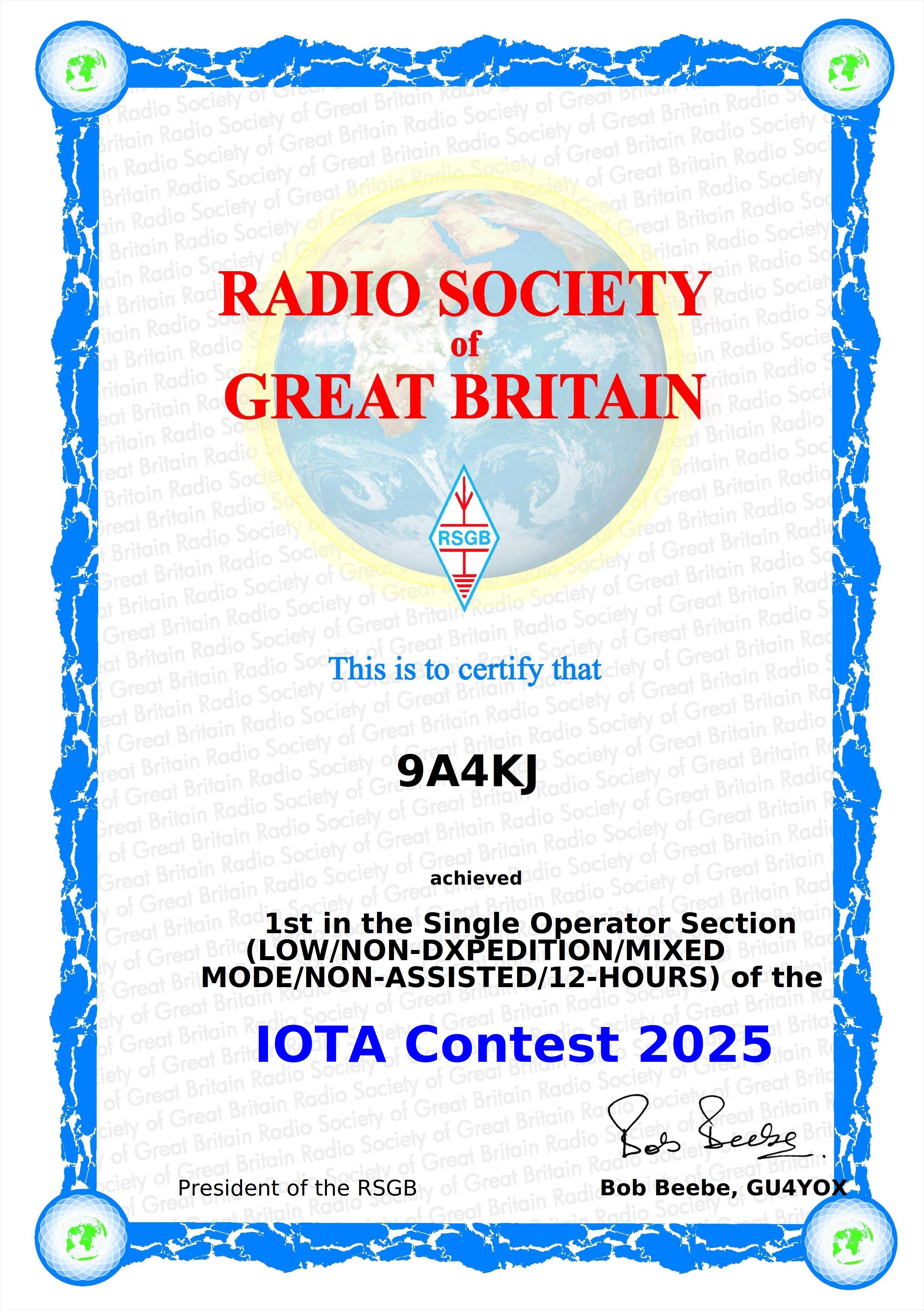 IOTA 2025
